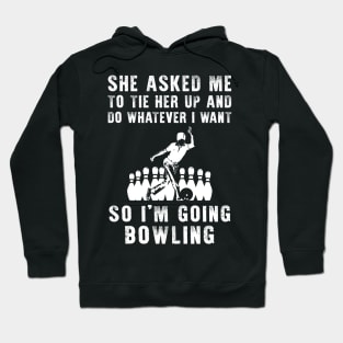 Bowling Boundaries: Unleash Your Playful Side! Hoodie